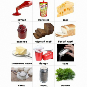 Набор карточек "Дополнительные продукты" - fgospostavki.ru - Рязань