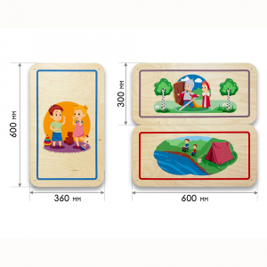 Набор стеновых панелей «Мои увлечения - Любимые занятия» - fgospostavki.ru - Рязань