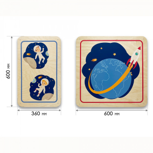 Набор стеновых панелей «Мы в Космосе - Первый полёт» - fgospostavki.ru - Рязань