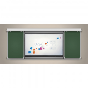 Многофункциональная раздвижная система аудиторных досок 65'' - fgospostavki.ru - Рязань