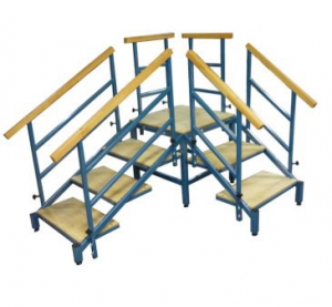 Лестница для упражнений в ходьбе (натуральный бук) - fgospostavki.ru - Рязань