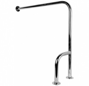 Поручень стационарный Г-образный (правая) - fgospostavki.ru - Рязань