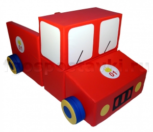 Каталка «Пожарная машина» большая - fgospostavki.ru - Рязань