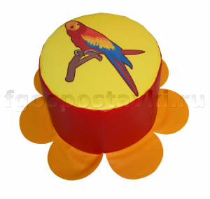 Пуфик "Попугай" ВИК - fgospostavki.ru - Рязань