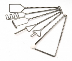 Комплект "Постановочные зонды с витыми ручками с колечком 2 шариками" (7 штук) - fgospostavki.ru - Рязань