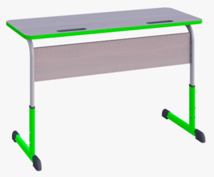 Парта SMARTY KEY двухместная регулируемая по высоте с антивандальной кромкой - fgospostavki.ru - Рязань