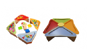 Детский тактильный песочный комплекс "Ромашка" - fgospostavki.ru - Рязань