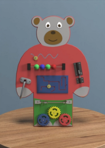 Бизиборд «Папа-медведь» - fgospostavki.ru - Рязань