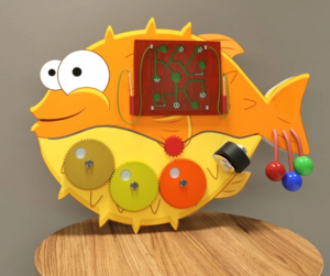 Бизиборд «Рыба-еж» - fgospostavki.ru - Рязань