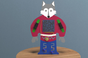 Бизиборд «Серый волчонок» - fgospostavki.ru - Рязань