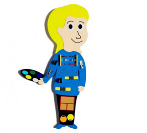 Бизиборд «Юный художник» - fgospostavki.ru - Рязань