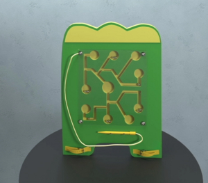 Бизиборд «Зеленый лабиринт» - fgospostavki.ru - Рязань