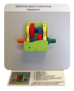 Демонстрационная модель "Зубчатая двухступенчатая передача"  - fgospostavki.ru - Рязань