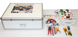 Учебный программно аппаратный комплекс «Электротехника для школ», исполнение настольное, ручное, кейс - fgospostavki.ru - Рязань