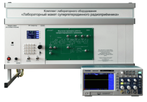 Комплект лабораторного оборудования «Лабораторный макет супергетеродинного радиоприёмника»  - fgospostavki.ru - Рязань