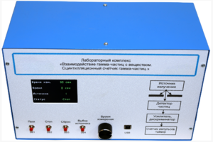 Лабораторный комплекс «Взаимодействие у-частиц с веществом. Сцинтилляционный счётчик у-частиц»  - fgospostavki.ru - Рязань