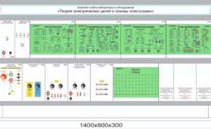 Комплект учебно-лабораторного оборудования «Теория электрических цепей и основы электроники»  - fgospostavki.ru - Рязань