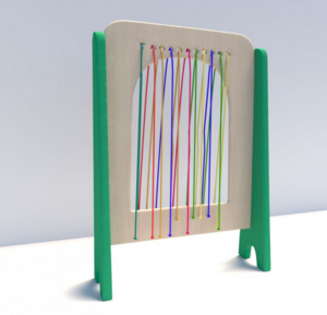 Дидактическая панель с цветными шнурочками - fgospostavki.ru - Рязань