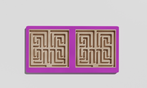 Межполушарная доска №13 фиолетовая - fgospostavki.ru - Рязань