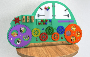 Бизипанель «Машинка» - fgospostavki.ru - Рязань