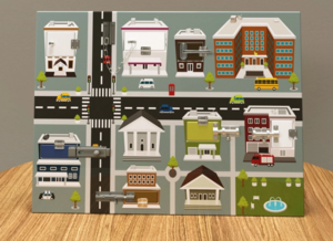 Настенная панель «Городские улицы» - fgospostavki.ru - Рязань