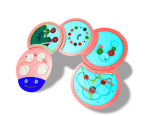 Тактильно-развивающая панель «Гусеница» - fgospostavki.ru - Рязань