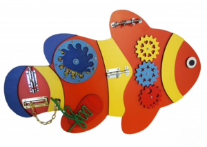 Бизиборд «Оранжевая рыбка» - fgospostavki.ru - Рязань