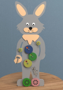 Бизиборд «Пасхальный кролик» - fgospostavki.ru - Рязань