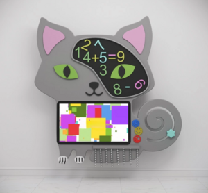 Интерактивный бизиборд с программным логопедическим комплексом и элементами «Кошечка» - fgospostavki.ru - Рязань