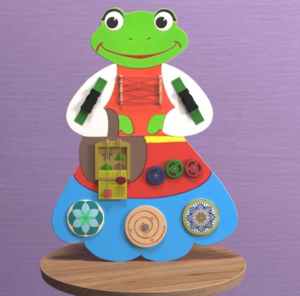 Бизиборд «Лягушка» - fgospostavki.ru - Рязань