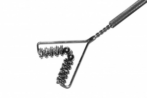 Зонд массажный "Логоёж-рогатка" на толстой ручке с накаткой - fgospostavki.ru - Рязань