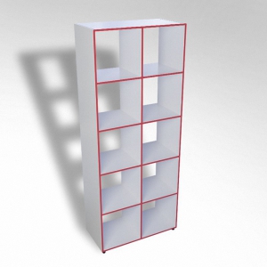 Шкаф открытый многосекционный ТР10 ЛДСП  - fgospostavki.ru - Рязань