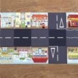 Коврик для программируемого мини-робота Bee-Bot "Город" - fgospostavki.ru - Рязань