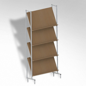 Стеллаж на металлокаркасе демонстрационный - fgospostavki.ru - Рязань