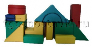 Мягкий модуль-конструктор "Стройка" (14 элементов) - fgospostavki.ru - Рязань