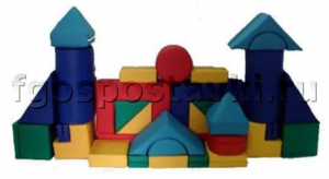 Мягкий модуль-конструктор "Стройка" (33 элемента) - fgospostavki.ru - Рязань