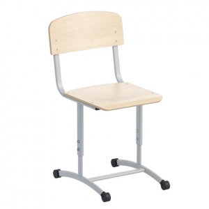Стул ученический регулируемый на плоскоовальной трубе - fgospostavki.ru - Рязань
