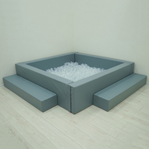 Сухой бассейн с шариками и RGB-подсветкой 190х190 см - fgospostavki.ru - Рязань