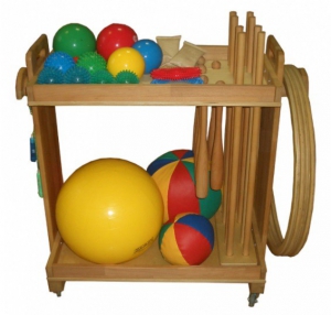 Тележка с гимнастическими снарядами (детская комплектация) - fgospostavki.ru - Рязань