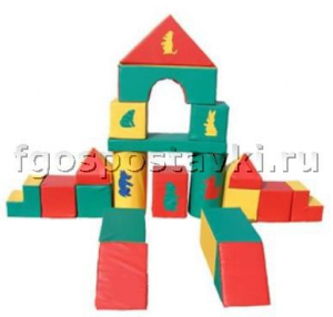 Модуль-конструктор "Теремок" (20 элементов) - fgospostavki.ru - Рязань