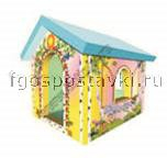 Домик игровой "Теремок" с рисунком (трансформируется в маты) - fgospostavki.ru - Рязань