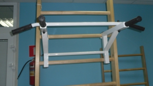 Тренажер турник-брусья навесной на шведскую стенку 1000х600х300 мм - fgospostavki.ru - Рязань