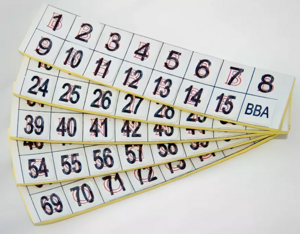 Фишки для игры «Бинго» со шрифтом Брайля - fgospostavki.ru - Рязань