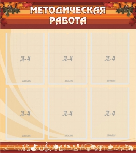 Стенд "Методическая работа" - fgospostavki.ru - Рязань