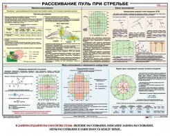 Плакат "Рассеивание пуль при стрельбе" - fgospostavki.ru - Рязань