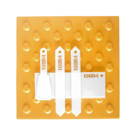 Комплект для нанесения клея: зубчатый шпатель, шпательная лопатка, расшивка (2 штуки) - fgospostavki.ru - Рязань