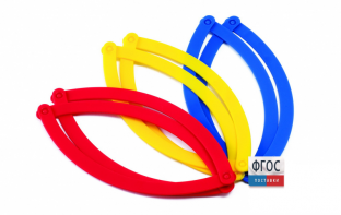 Кольца для классификации предметов настольные (диаметр 25см., 3 цвета, 15 шт.) - fgospostavki.ru - Рязань
