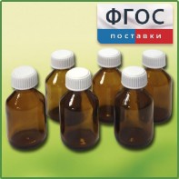 Набор склянок для растворов реактивов 30 миллилитров (6 штук) - fgospostavki.ru - Рязань