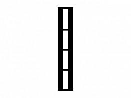 Набор магнитных карточек "Двойная тактовая черта" (6 штук) - fgospostavki.ru - Рязань