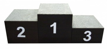 Пьедестал победителей на 3 места (металлический каркас) - fgospostavki.ru - Рязань